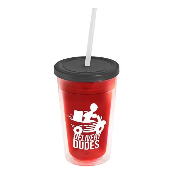16 oz Double-Wall Insulated Transparent Tumblers... from ASI 40480 Koozie Group