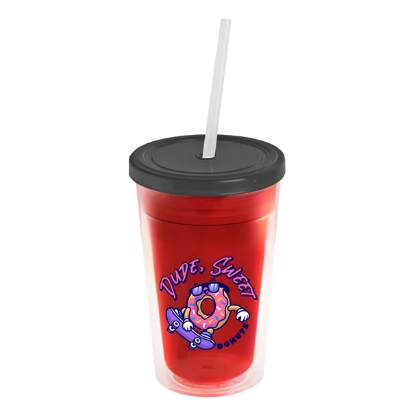 16 oz Double-Wall Insulated Transparent Tumblers... from ASI 40480 Koozie Group