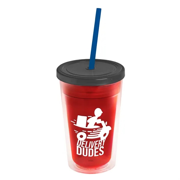 16 oz Double-Wall Insulated Transparent Tumblers... from ASI 40480 Koozie Group