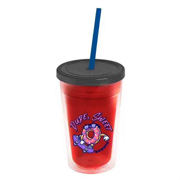 16 oz Double-Wall Insulated Transparent Tumblers... from ASI 40480 Koozie Group