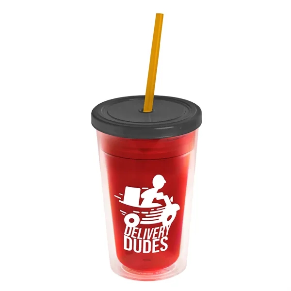 16 oz Double-Wall Insulated Transparent Tumblers... from ASI 40480 Koozie Group