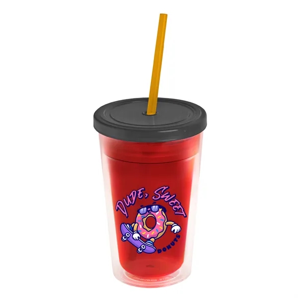 16 oz Double-Wall Insulated Transparent Tumblers... from ASI 40480 Koozie Group