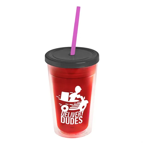 16 oz Double-Wall Insulated Transparent Tumblers... from ASI 40480 Koozie Group