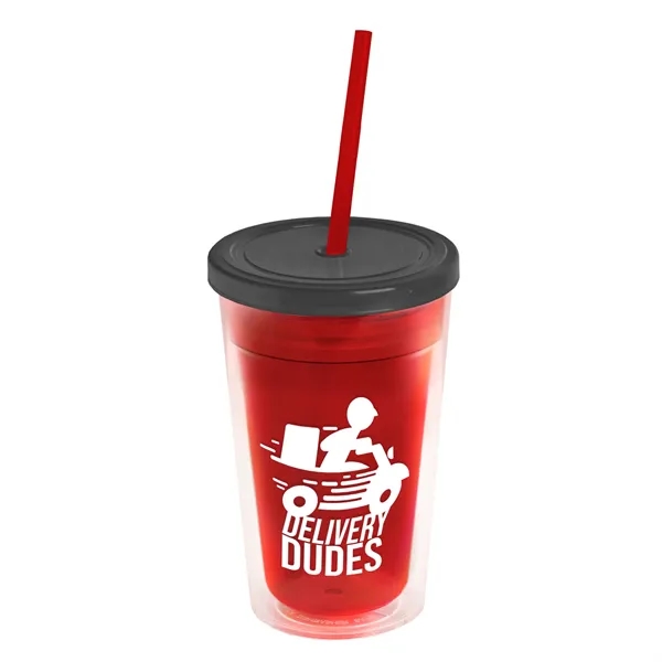 16 oz Double-Wall Insulated Transparent Tumblers... from ASI 40480 Koozie Group
