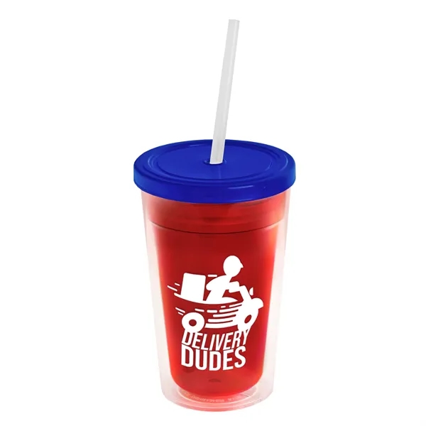 16 oz Double-Wall Insulated Transparent Tumblers... from ASI 40480 Koozie Group