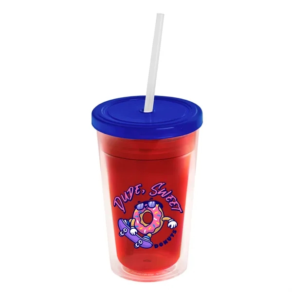 16 oz Double-Wall Insulated Transparent Tumblers... from ASI 40480 Koozie Group