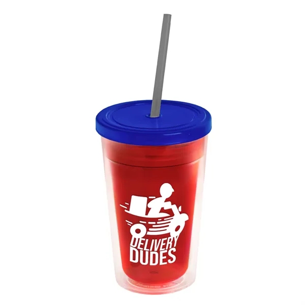 16 oz Double-Wall Insulated Transparent Tumblers... from ASI 40480 Koozie Group