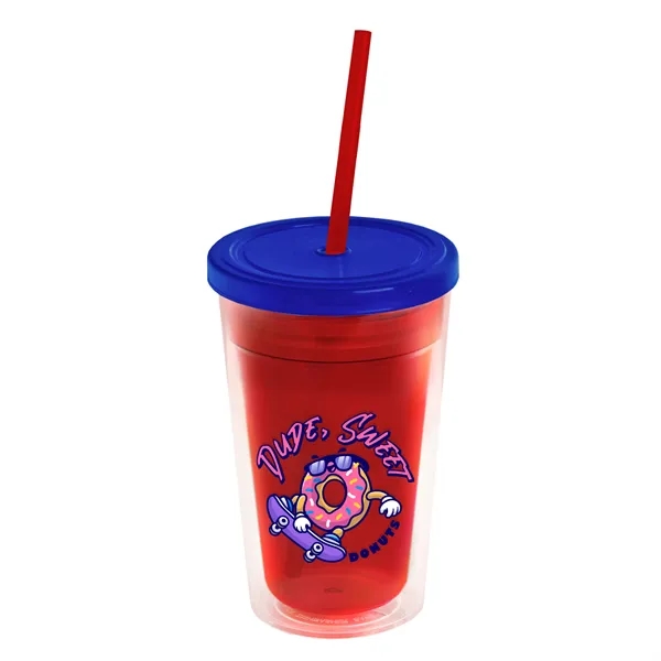 16 oz Double-Wall Insulated Transparent Tumblers... from ASI 40480 Koozie Group