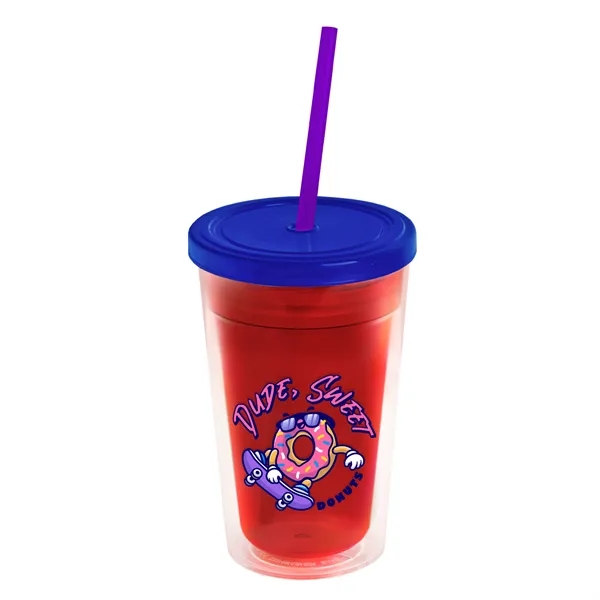 16 oz Double-Wall Insulated Transparent Tumblers... from ASI 40480 Koozie Group
