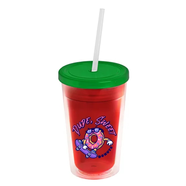 16 oz Double-Wall Insulated Transparent Tumblers... from ASI 40480 Koozie Group