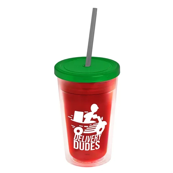 16 oz Double-Wall Insulated Transparent Tumblers... from ASI 40480 Koozie Group