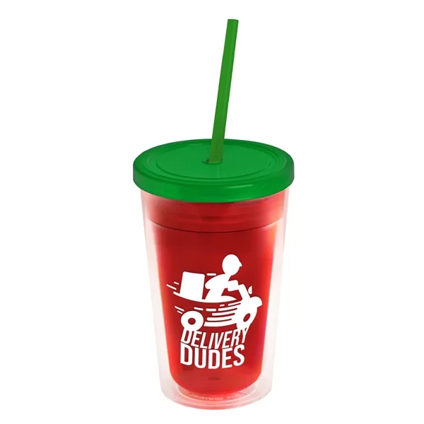 16 oz Double-Wall Insulated Transparent Tumblers... from ASI 40480 Koozie Group