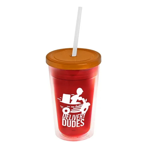 16 oz Double-Wall Insulated Transparent Tumblers... from ASI 40480 Koozie Group