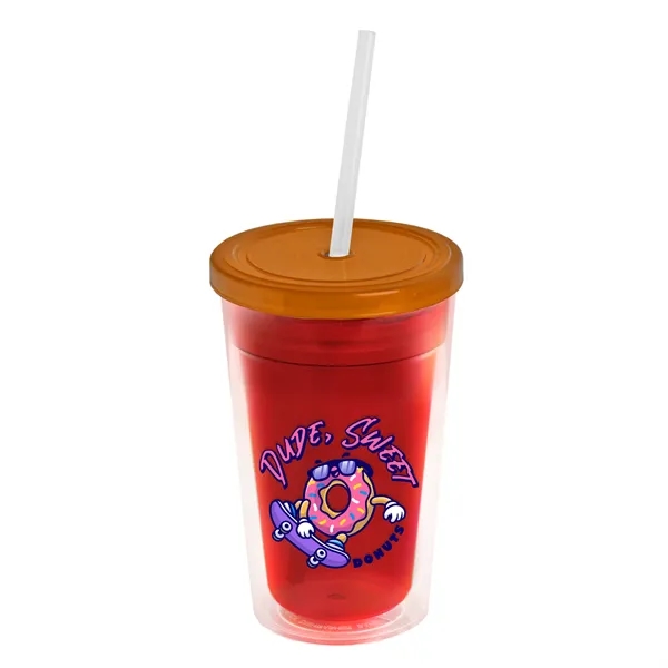 16 oz Double-Wall Insulated Transparent Tumblers... from ASI 40480 Koozie Group