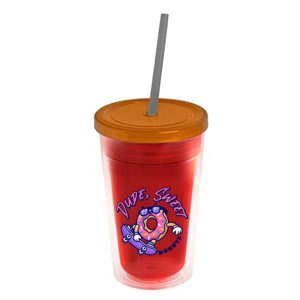 16 oz Double-Wall Insulated Transparent Tumblers... from ASI 40480 Koozie Group