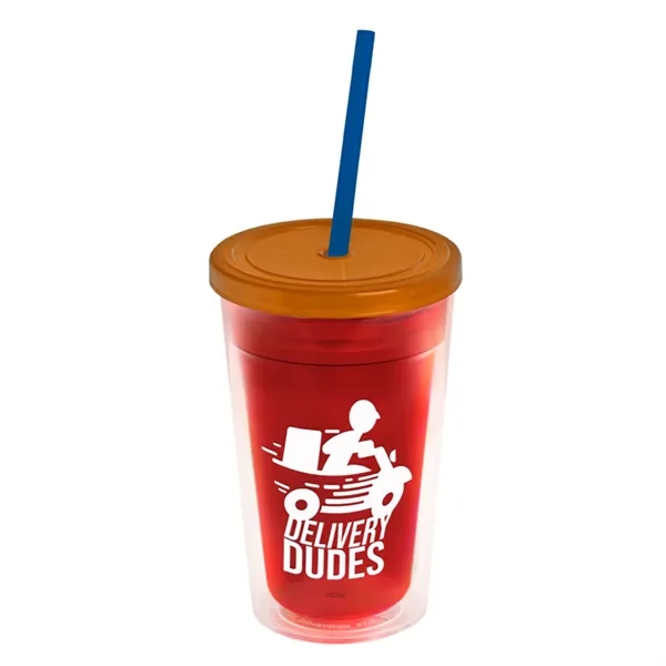 16 oz Double-Wall Insulated Transparent Tumblers... from ASI 40480 Koozie Group