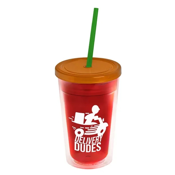 16 oz Double-Wall Insulated Transparent Tumblers... from ASI 40480 Koozie Group