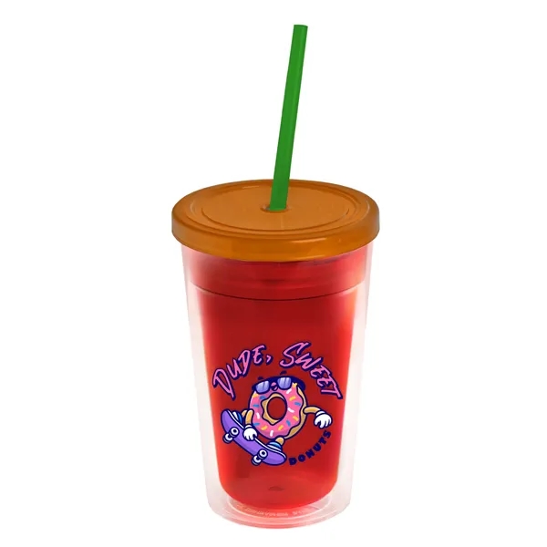 16 oz Double-Wall Insulated Transparent Tumblers... from ASI 40480 Koozie Group