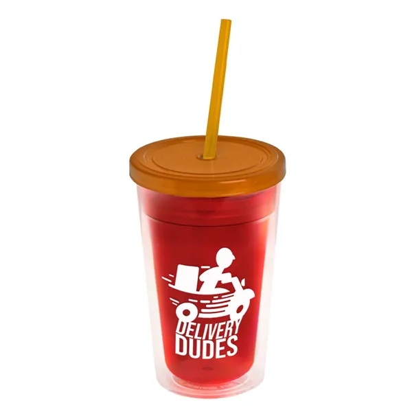 16 oz Double-Wall Insulated Transparent Tumblers... from ASI 40480 Koozie Group