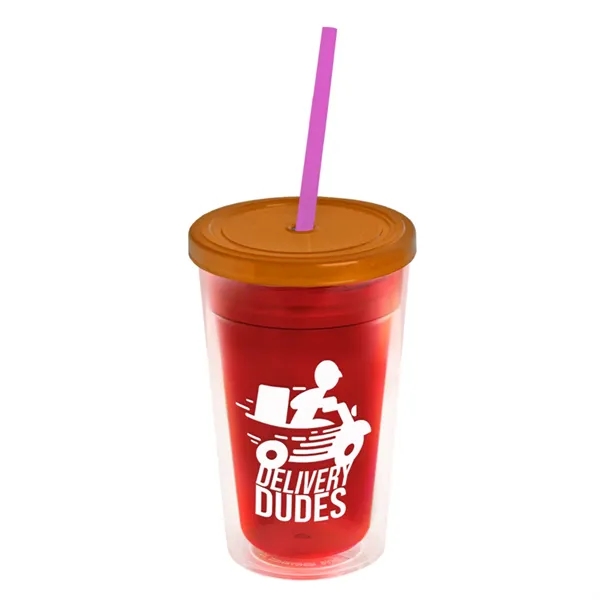 16 oz Double-Wall Insulated Transparent Tumblers... from ASI 40480 Koozie Group