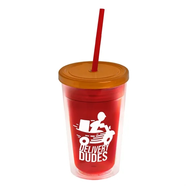 16 oz Double-Wall Insulated Transparent Tumblers... from ASI 40480 Koozie Group
