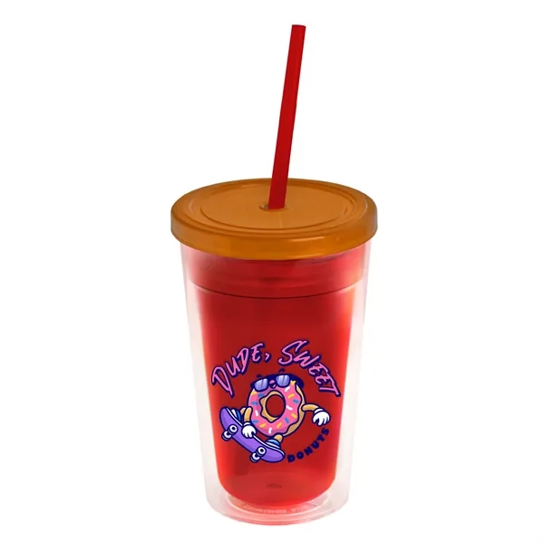 16 oz Double-Wall Insulated Transparent Tumblers... from ASI 40480 Koozie Group