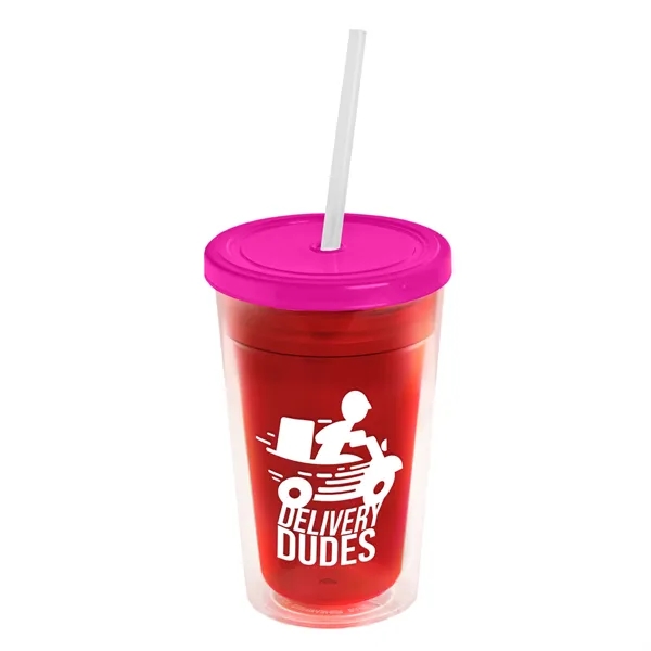 16 oz Double-Wall Insulated Transparent Tumblers... from ASI 40480 Koozie Group