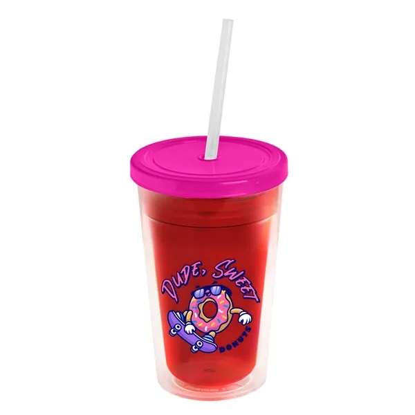 16 oz Double-Wall Insulated Transparent Tumblers... from ASI 40480 Koozie Group