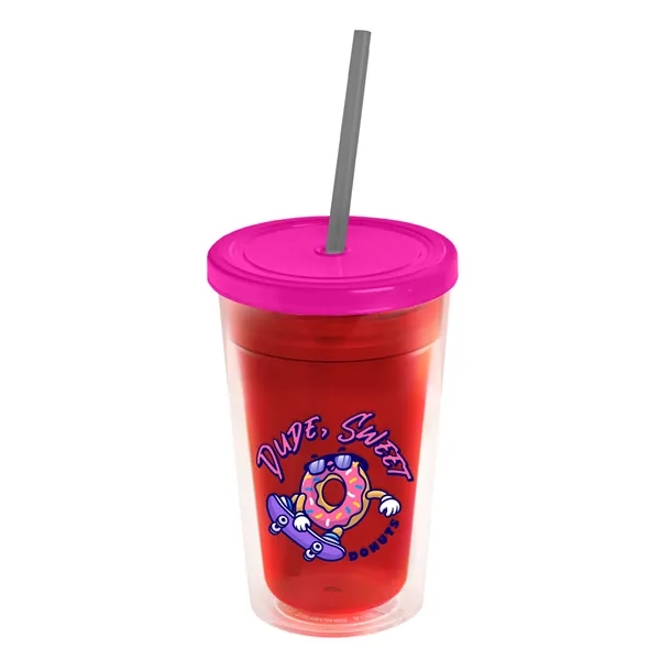 16 oz Double-Wall Insulated Transparent Tumblers... from ASI 40480 Koozie Group