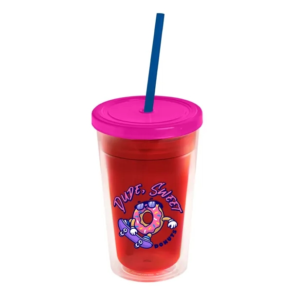 16 oz Double-Wall Insulated Transparent Tumblers... from ASI 40480 Koozie Group