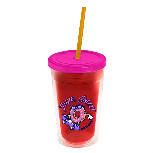 16 oz Double-Wall Insulated Transparent Tumblers... from ASI 40480 Koozie Group