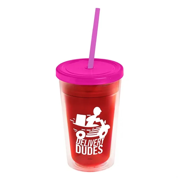 16 oz Double-Wall Insulated Transparent Tumblers... from ASI 40480 Koozie Group