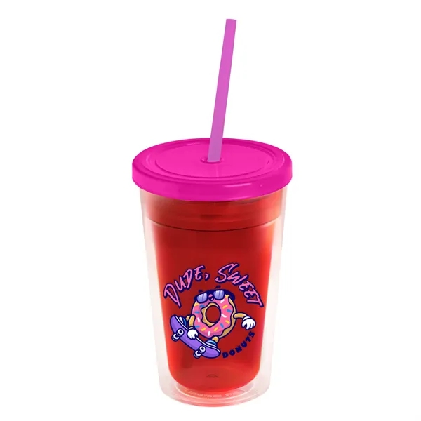 16 oz Double-Wall Insulated Transparent Tumblers... from ASI 40480 Koozie Group