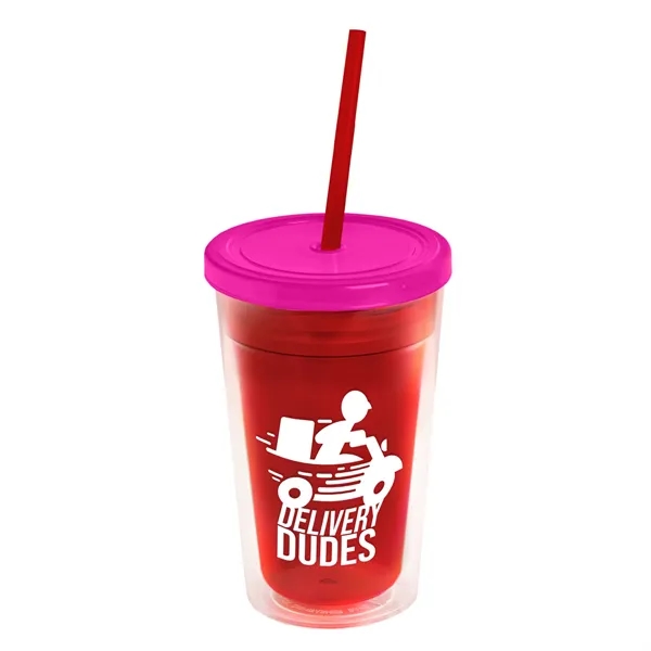 16 oz Double-Wall Insulated Transparent Tumblers... from ASI 40480 Koozie Group