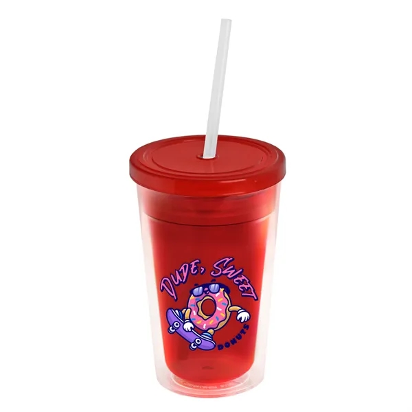 16 oz Double-Wall Insulated Transparent Tumblers... from ASI 40480 Koozie Group