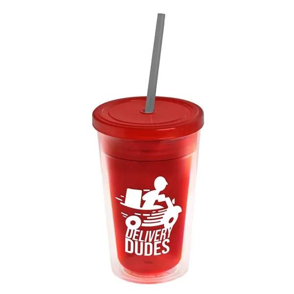 16 oz Double-Wall Insulated Transparent Tumblers... from ASI 40480 Koozie Group