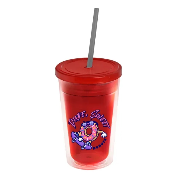 16 oz Double-Wall Insulated Transparent Tumblers... from ASI 40480 Koozie Group