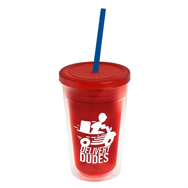 16 oz Double-Wall Insulated Transparent Tumblers... from ASI 40480 Koozie Group