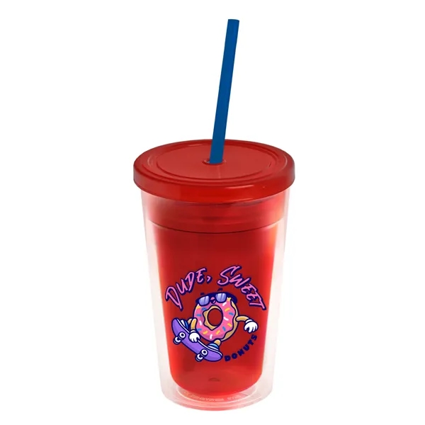 16 oz Double-Wall Insulated Transparent Tumblers... from ASI 40480 Koozie Group