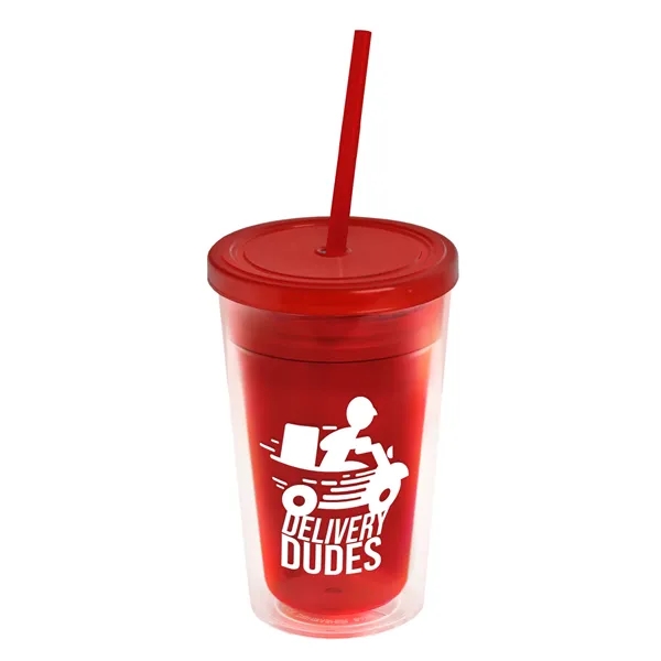 16 oz Double-Wall Insulated Transparent Tumblers... from ASI 40480 Koozie Group