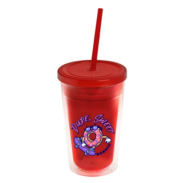 16 oz Double-Wall Insulated Transparent Tumblers... from ASI 40480 Koozie Group