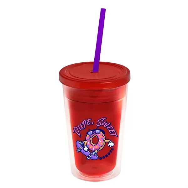 16 oz Double-Wall Insulated Transparent Tumblers... from ASI 40480 Koozie Group