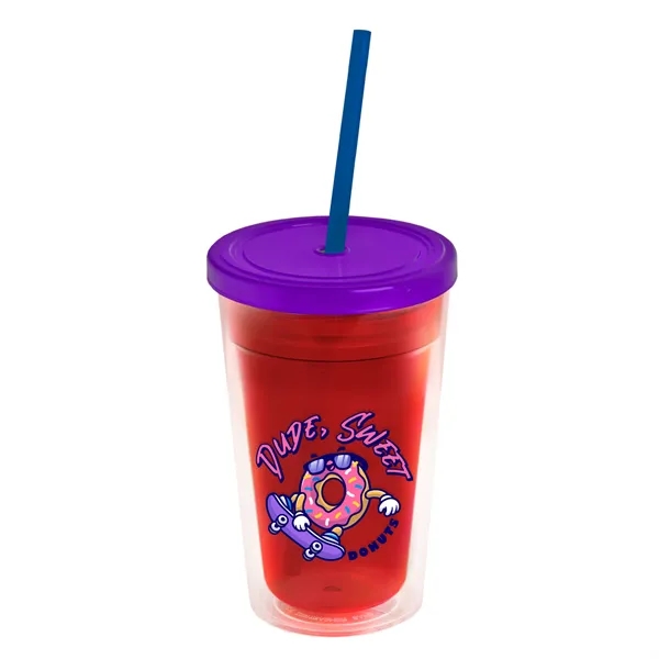 16 oz Double-Wall Insulated Transparent Tumblers... from ASI 40480 Koozie Group