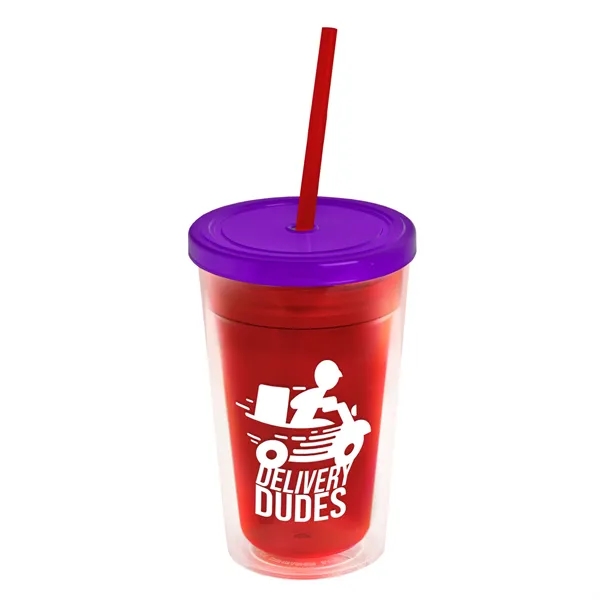 16 oz Double-Wall Insulated Transparent Tumblers... from ASI 40480 Koozie Group