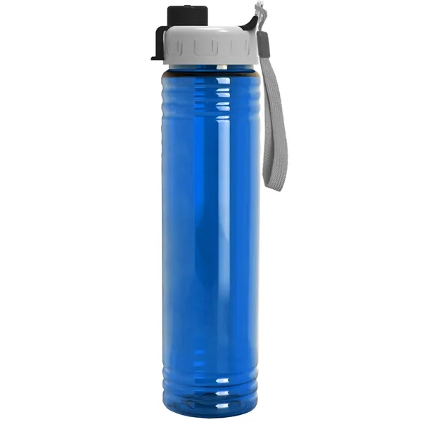 32 oz. Transparent Bottle with Quick Snap lid. Slim Cylinder Design... from ASI 40480 Koozie Group