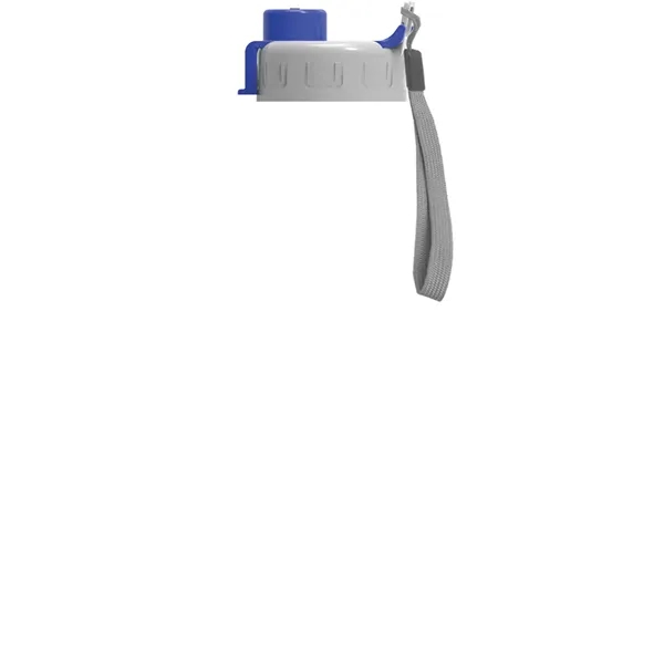 32 oz. Transparent Bottle with Quick Snap lid. Slim Cylinder Design... from ASI 40480 Koozie Group