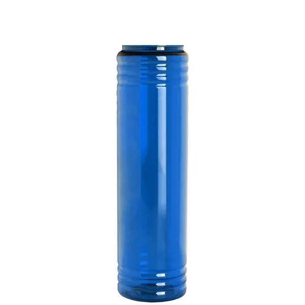 32 oz. Transparent Bottle with Quick Snap lid. Slim Cylinder Design... from ASI 40480 Koozie Group