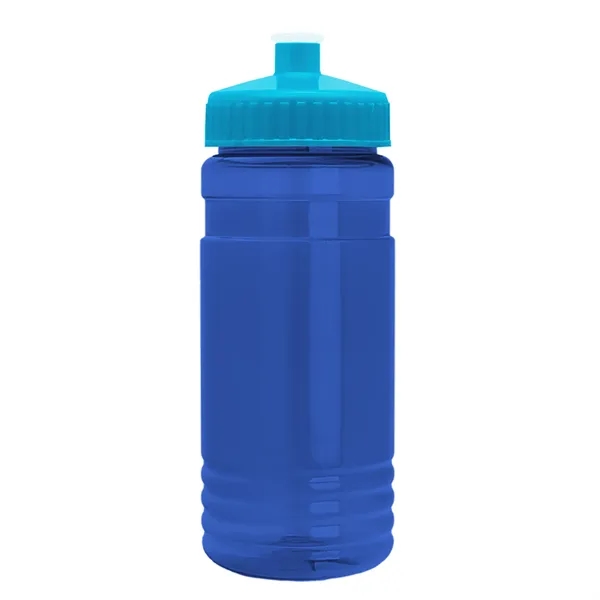Transparent sports bottle, 2 oz. Straight-wall design with Push-Pull lid... from ASI 40480 Koozie Group