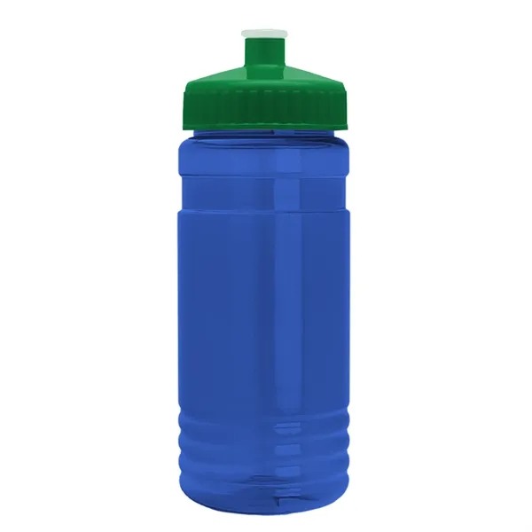 Transparent sports bottle, 2 oz. Straight-wall design with Push-Pull lid... from ASI 40480 Koozie Group
