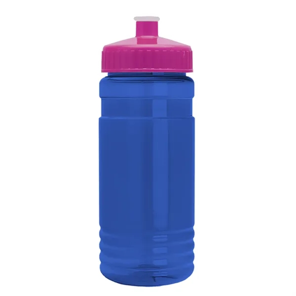 Transparent sports bottle, 2 oz. Straight-wall design with Push-Pull lid... from ASI 40480 Koozie Group